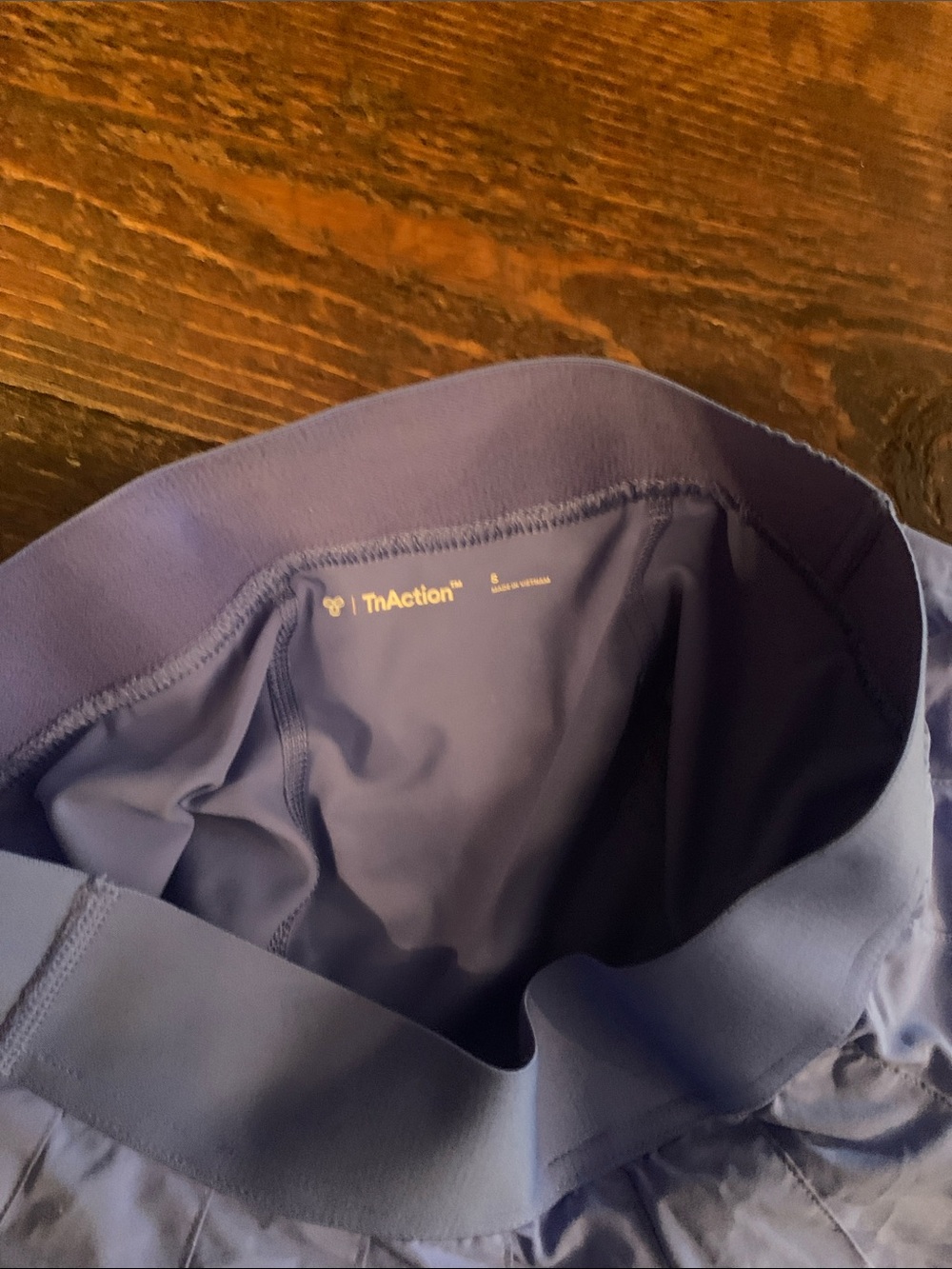 Aritzia Light Blue Pleated Skater Skirt - Picture 3 of 3